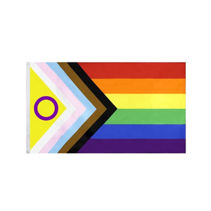 ธงความภาคภูมิใจของความคืบหน้าการสนับสนุน3X5 FTS สำหรับ LGBT ชุมชน-แบนเนอร์ความภาคภูมิใจของเกย์ - Product Image 1