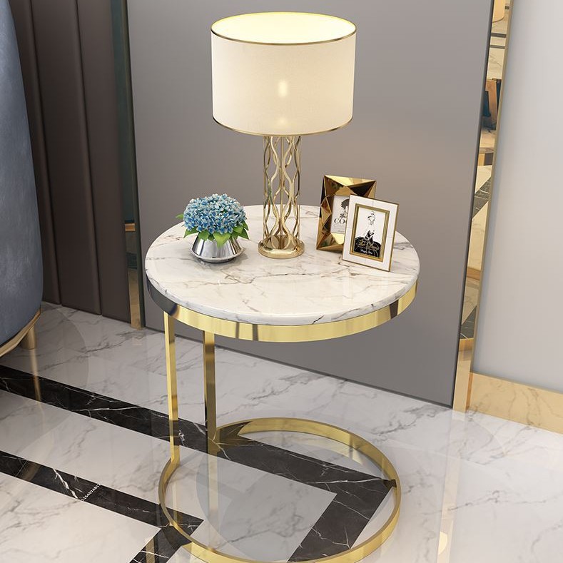 Table d'appoint en acier inoxydable trente