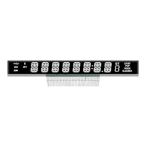 Speziell geformter Auto-COG-LCD-Bildschirm FPC-Anschluss LCD-Anzeige modul Farb linien druck Segmentierter LCD-Bildschirm - Product Image 5