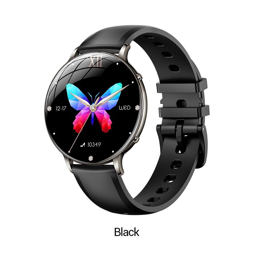 Black Silicone Band
