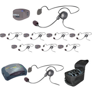 UltraPAK UPCYB9-9-Person HUB <strong>Intercom</strong> <strong>System</strong> with Cyber Headset Smart <strong>Video</strong> Doorbell for Outdoor Use <strong>TCP</strong> Network