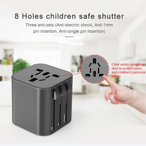 Ce Rohs FccLvd証明書4In1急速充電壁充電器オールインワンマルチプラグユニバーサルトラベルアダプタープラグ - Product Image 4