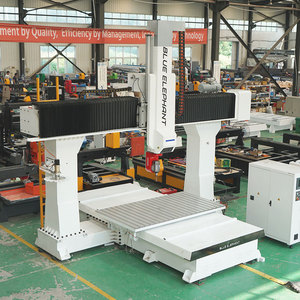 中国数控木工刳刨机5轴数控机床木工泡沫3D雕塑模具承载机 - Product Image 1