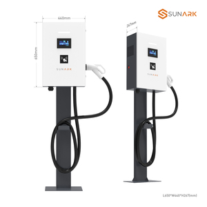 Sunevo เครื่องชาร์จพลังงานแสงอาทิตย์ EV 30Kw 20Kw DC แบบเร็วรองรับการทำงานของบัตร RFID