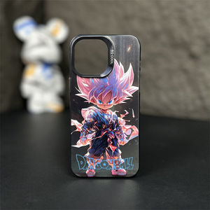 アニメドラゴンボールデザイン漫画プリントIMD電話ケース16 15 14 13 12 11 Pro MaxハードTPU PCバックカバーシェル用 - Product Image 5