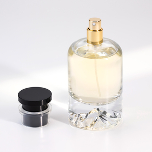 50ml 100mlシリンダー形状ストライプガラス古典的な香りパルファムスプレー空の香水ボックス付き - Product Image 4