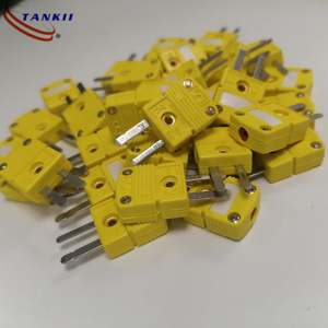 ตัวเชื่อมต่อชนิด tankii K ขนาดเล็กสีเหลืองหรือสีเขียวชนิดซ็อกเก็ต/แผงเมาท์รหัส K