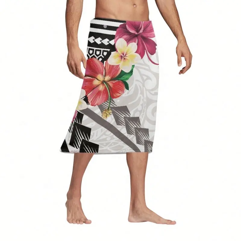 伝統的な衣装インドネシア男性用サロンマレーシアパレオショーツサマーボトムスカートスタイリッシュメンズヴィンテージスカートプラスサイズ