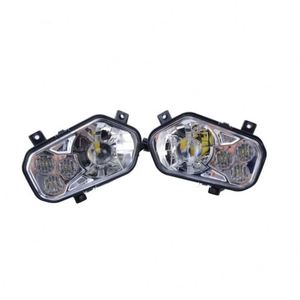 Yongjin UTV phần LED Chrome Đèn pha đầu đèn Kit cho <span class=keywords><strong>Polaris</strong></span> rzr S 800 <span class=keywords><strong>XP</strong></span> <span class=keywords><strong>900</strong></span> 4 <span class=keywords><strong>XP</strong></span> <span class=keywords><strong>900</strong></span> Sportsman <span class=keywords><strong>Ranger</strong></span> - Product Image 1