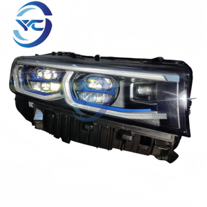FORBMW 7 serisi CSP LED LED farlar 36W oto Styling lazer ile CSP çip mevcut sıcak ve soğuk beyaz renk sıcaklığı - Product Image 6