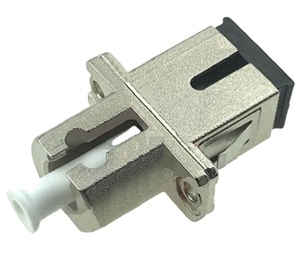 Adattatore SC-LC in fibra ottica in metallo SC/LC/FC/ST /Upc/APC monomodale Simplex Duplex monodale - Product Image 1