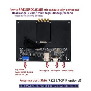長距離安定した読み取りFM13RD1616E UHF RFIDモジュール強力な干渉防止高速マルチタグ識別 - Product Image 3
