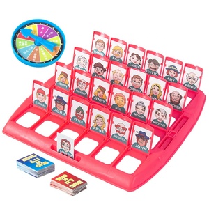 Custom Guess who <strong>I</strong> Am Parent-child Interaction Intellectual Thinking Training Toys Two-man Match Board <strong>Game</strong> Intelligence <strong>Game</strong> - Product Image 1