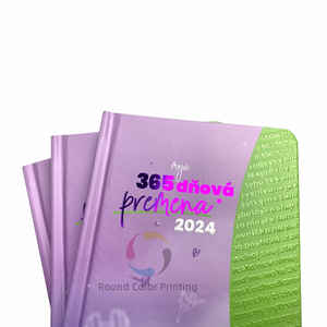 Записная книжка для журнала 2024 2025 с тиснением Обложка для журнала записная книжка и наклейки для журнала записная книжка с эластичным планировщиком - Product Image 5