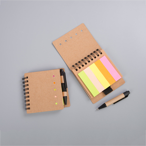 Customized <strong>Notebook</strong> Sticky Notes Self-Adhesive Colored Sticker <strong>Notepad</strong> <strong>Memo</strong> Pad with Pen Set - Product Image 2