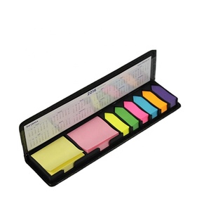 定制Logo创意皮革记事本文具套装不干胶便签垫 - Product Image 1