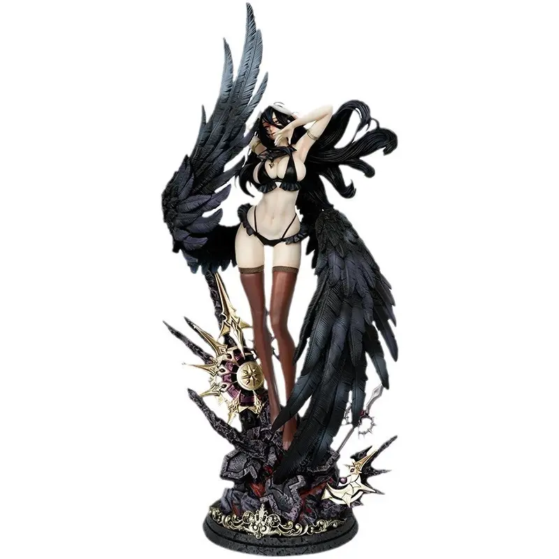 Albedo GK Full Plan King of the Undead Figure Statue Anime Peripheral Gift Ornament sexy girl figure