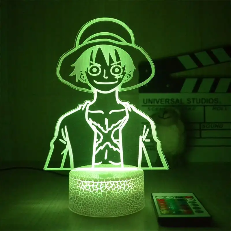 Lámpara acrílica de madera personalizada, Minecraft, botella para Club, luz Led 3d, Base de luz nocturna