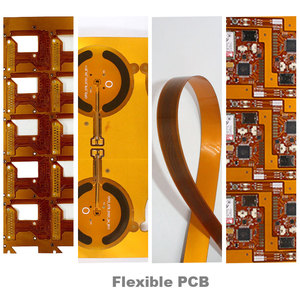 บอร์ดวงจรพิมพ์ยืดหยุ่นแบบแข็งมีฟิล์ม LED แบบยืดหยุ่นขั้วต่อแบบ2ขา PCB แบบยืดหยุ่น - Product Image 1