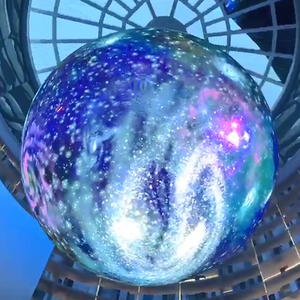 Ad alta luminosità globo digitale Display a Led rotondo sferico schermo a sfera a Led per sala espositiva - Product Image 4