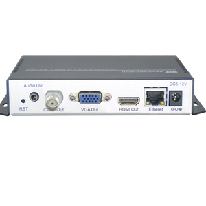 H.265/H.264 Decodificador Ip 4K Uhd Transmisión bidireccional de audio Hdmi/VGA Decodificador de video - Product Image 2