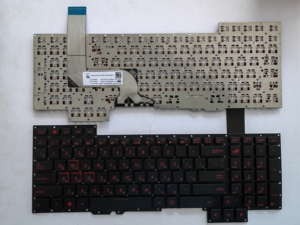 <span class=keywords><strong>ASUS</strong></span> ROG ABD dizüstü klavye 1g751j 1jy 1jt 1jm GFX71 0KNB0-E601US00 için No Pointer hayır arka ışık kırmızı özel