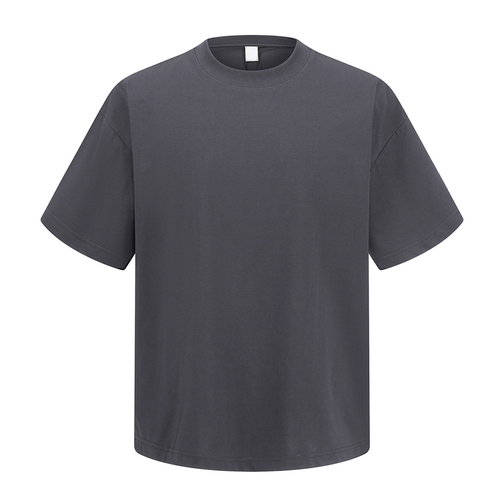 เสื้อยืดผู้ชาย - สีเทาเข้ม