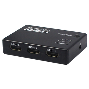 Divisor HDMI 3 en 1 cable de puerto interruptor múltiple 3x1 4K 60Hz USB AV interruptor de control HDMI interruptor 3 en 1 - Product Image 5