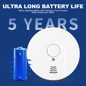 Cảm biến khói quang điện siêu dài nema1, để phát hiện cháy nhanh và lắp đặt đơn giản trong bất kỳ hộ gia đình nào - Product Image 1