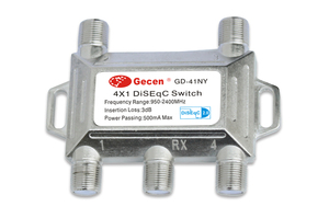 Gecen GD-41NY Diseqc 1.1 Diseqc Switch 4X1 Diseqc Switch - Product Image 3