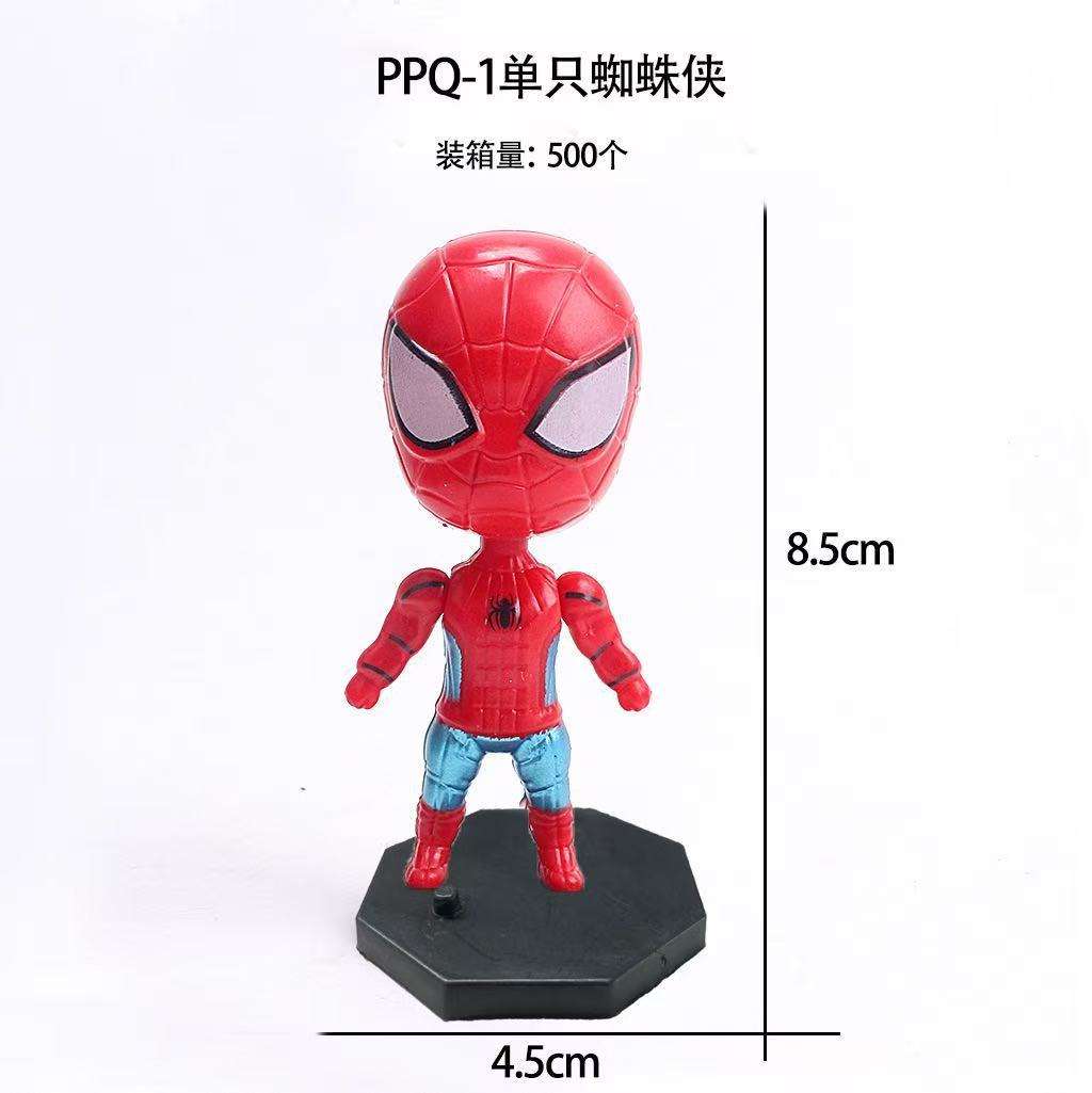 1.สไปเดอร์แมนพลาสติกแบบเดี่ยว