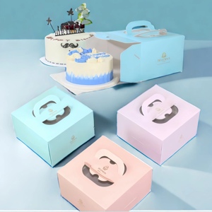 White Print Logo Cake Pop Boxes Lollipop 18 Holes Portable Holder <strong>with</strong> <strong>Display</strong> Stand Clear <strong>Window</strong> Cakepop <strong>Custom</strong> Paper Gift <strong>Box</strong> - Product Image 6