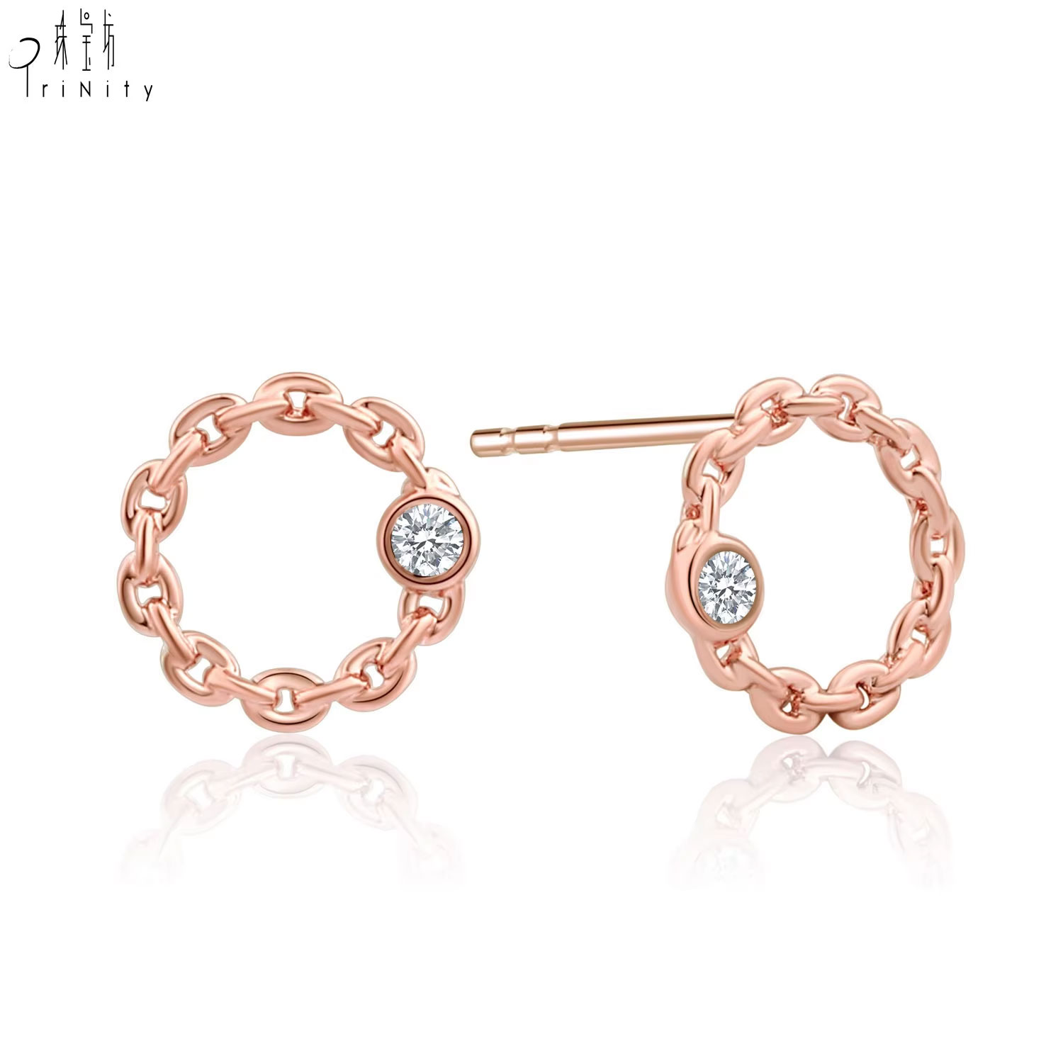 18K Rose Gold