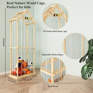 Children's Home Decor Cotton Rope Woven <strong>Net</strong> Toy Hammock Storage Tapestry Creative Wall Decoration for Living Room and Bathroom