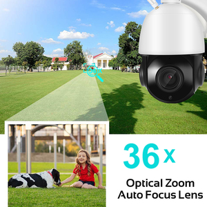กล้องรักษาความปลอดภัย CCTV 36X ซูมออปติคอล PTZ 5MP ไร้สาย Wi-Fi กลางแจ้ง AI อัตโนมัติติดตามมนุษย์100เมตร - Product Image 2