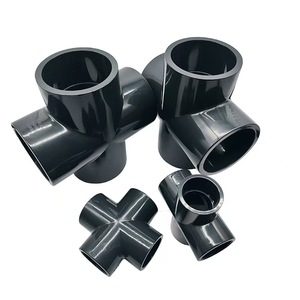 Factory Direct Sales of All Types of <strong>Pvc</strong> 90 45-Degree <strong>Elbows</strong> and Tee Connectors - Product Image 3