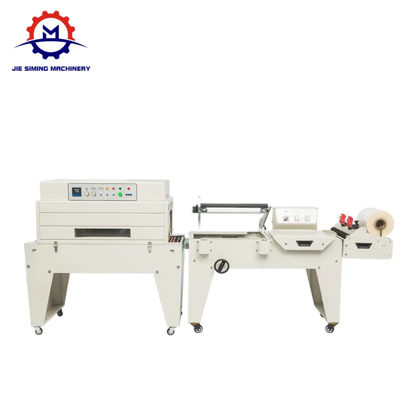 DFQA450 Máquina De Embalagem De Corte De Vedação Em Forma De L Semiautomática DSA4525 Heat Shrink Film Wrapping Machine