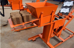 Eco Brick Making Machine Hollow <strong>Block</strong> Machine <strong>Interlocking</strong> Cheap Price QMR2-40 QMR1-40