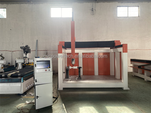 Shandong Powertech 3d 4 <strong>Axis</strong> High <strong>Z</strong> <strong>Axis</strong> 1600mm Woodworking <strong>Cnc</strong> Router Machine With Rotary - Product Image 5