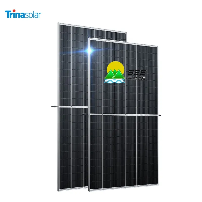 Alibaba Trina 650W 660W 670W Solarworlds Mái Tesla Vertex Năng Lượng Mặt Trời Panels Modules Giá Mô-đun Nhà Máy Năng Lượng Mặt Trời Pv Bảng Điều Khiển