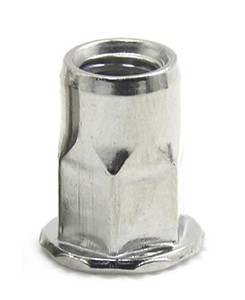 Altıgen somun perçin/yarım hex kör perçin somun somun perçin paslanmaz çelik Rivnut metrik SS304 dişli ekler nutsert - Product Image 4