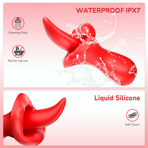 Vagina Vibrator für <span class=keywords><strong>Masturbation</strong></span> Klitoris Massage Saug vibrator für Frauen mit 3 intensiven Saug-und 10 Leck modellen - Product Image 5