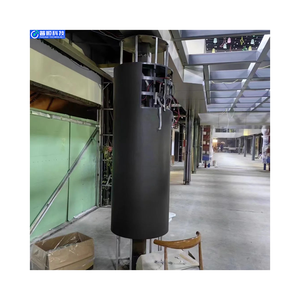 Pushunled 3D quảng cáo linh hoạt trong nhà cố định LED hiển thị Panels với đồ họa tường màn hình <span class=keywords><strong>TV</strong></span> bảng điều chỉnh rộng p1.86 gam màu - Product Image 4