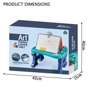 EPT Educational Learning Art Kids Drawing Table <strong>Toy</strong> <strong>Writing</strong> and Board Boards Set Toddler <strong>Toys</strong> Tables Drawing Board Table - Product Image 5