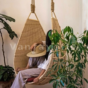 Bahçe yumurta çift sandalye salıncak mobilya hamak asılı kavisli şezlong sandalye satılık Bahama Rattan sandalye - Product Image 3