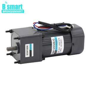 BringSmart 5M120GN-C <strong>Ac</strong> Generator <strong>Motor</strong> 220v High Torque Low <strong>Rpm</strong> 200 <strong>Rpm</strong> <strong>Ac</strong> Gear <strong>Motor</strong> 120W <strong>Single</strong> <strong>Phase</strong> <strong>Motor</strong> Speed Controller - Product Image 4