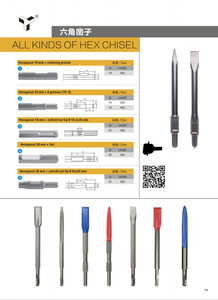 Carbide tay đục cho Đá Kim Cương đục điện búa đục tungsten carbide Tipped đục đục đục Mài Kit - Product Image 6