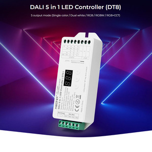 С цифровым адресным интерфейсом DT8 светодиодный контроллер Miboxer DL-X с цифровым адресным интерфейсом 5 в 1 постоянное напряжение RGB/RGBW Светодиодная лента с usb-питанием пуш-ап дали затемняя драйвер с цифровым адресным интерфейсом контроллер - Product Image 3