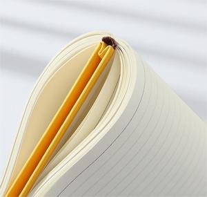 Cuaderno de cubierta de tela personalizado A5 A6, cuaderno de negocios grueso con impresión personalizada, cuaderno de diario para estudiantes con banda elástica - Product Image 5