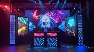ไนท์คลับดีเจโมดูลแสดงผล SMD LED สำหรับเวทีการแสดงวิดีโอ P5ในร่มขนาด64*32 - Product Image 2